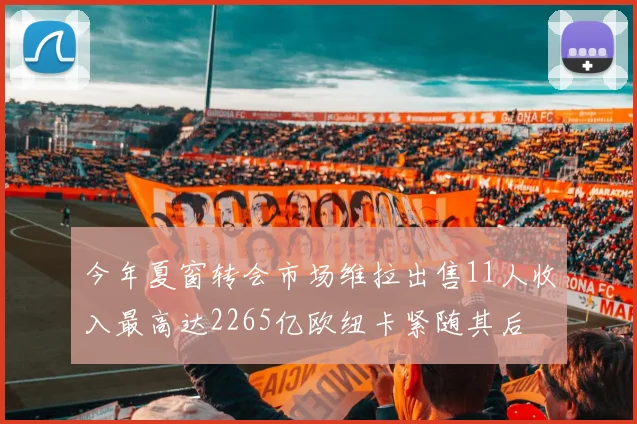 今年夏窗转会市场维拉出售11人收入最高达2265亿欧纽卡紧随其后